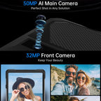 Unihertz 8849 Tank Pad E Rugged Tablet PC & Projector, 12GB+512GB, 10.95 inch Android 14 MT6789 Octa Core 4G Network, EU Plug, Tank Pad E 4G Network