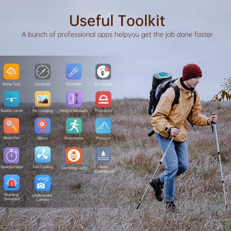 Unihertz 8849 Tank Pad E Rugged Tablet PC & Projector, 12GB+512GB, 10.95 inch Android 14 MT6789 Octa Core 4G Network, EU Plug, Tank Pad E 4G Network