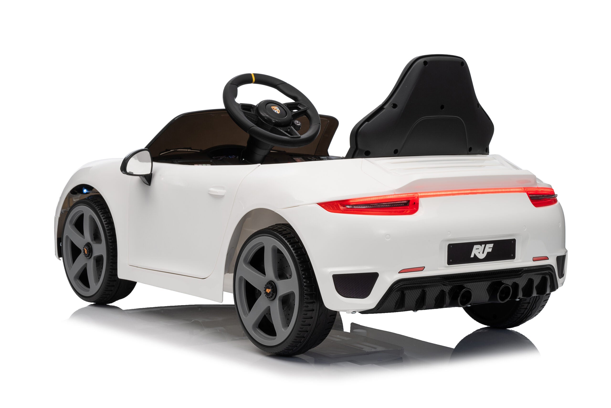 RUFF by Porsche 12V Kids Electric Ride-On Car with Remote