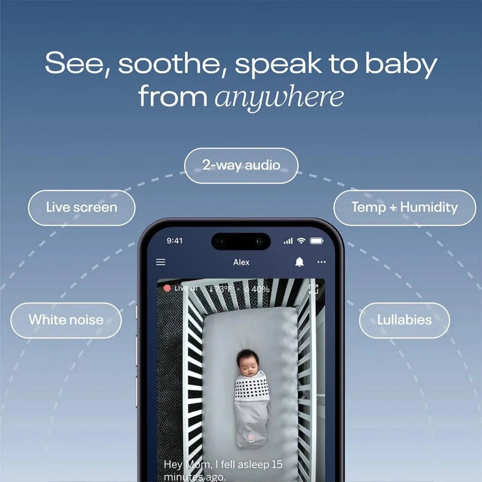 Nanit Pro Baby Monitor & Floor Stand V2 - TOYFACTORY