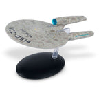 Real Merch Star Trek Kelvin NCC-0514 model die-cast ship figurine, detailed replica from the Eaglemoss special issue collection.