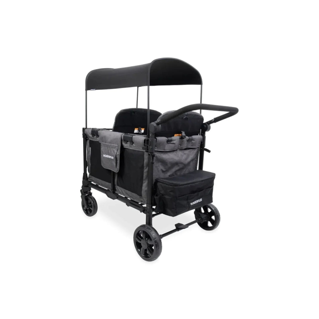 Wonderfold W4 Elite Pro Stroller Wagon - Charcoal Grey