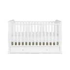 Ickle Bubba Snowdon Classic Cot Bed White - Without Mattress - TOYFACTORY