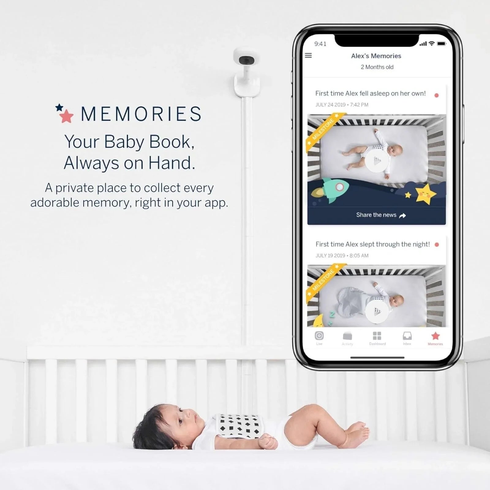 Nanit Pro Baby Monitor & Wall Mount - TOYFACTORY