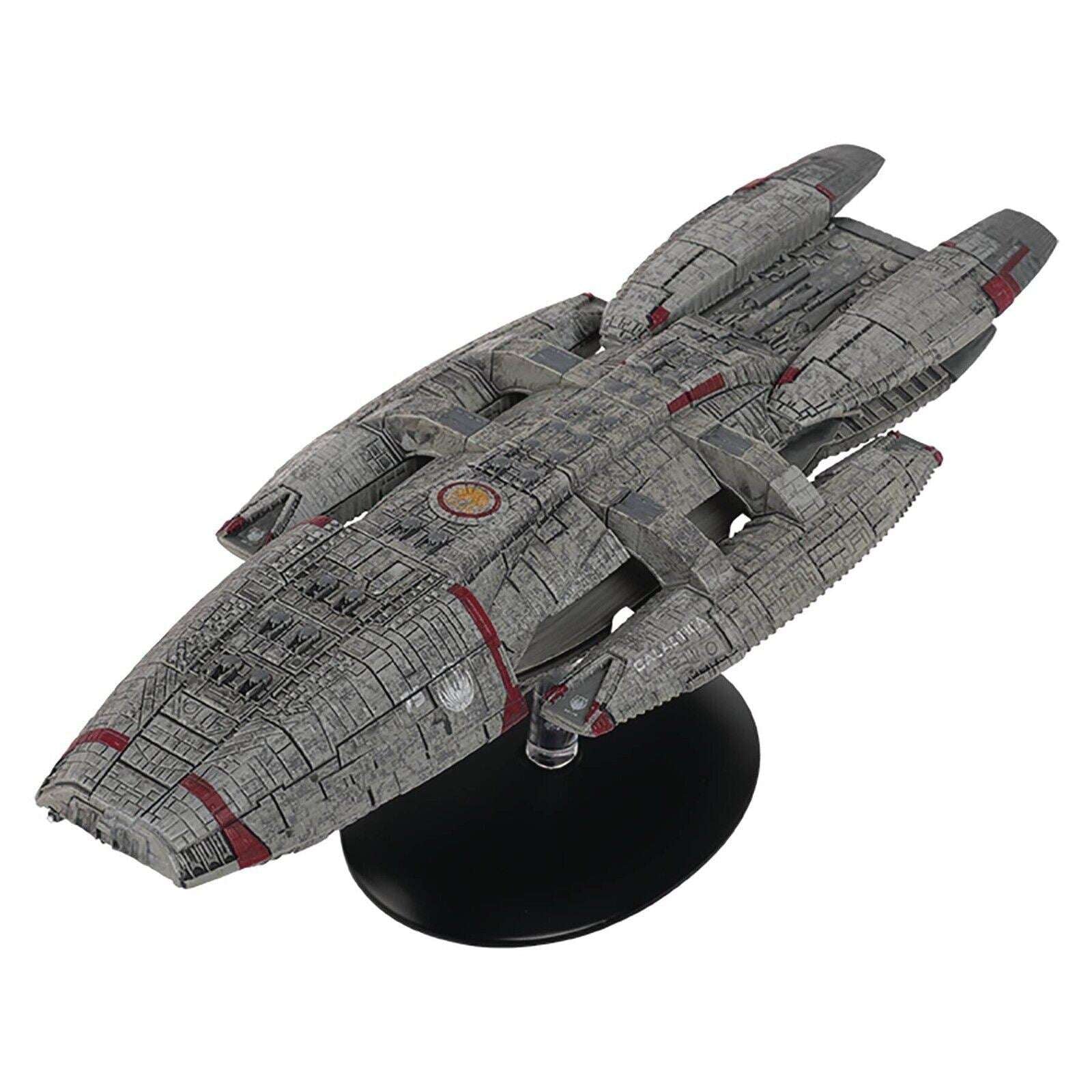 #23 Battlestar Galactica (Blood & Chrome) Model Diecast Ship (Eaglemoss / Battlestar Galactica) - TOYFACTORY