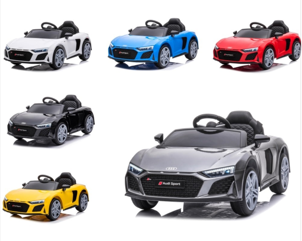 Audi R8 12v Electric Ride on Kids Car  - NEW SHAPE - TOYFACTORY