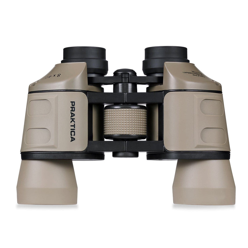 PRAKTICA Falcon 8x40mm Wide Angle Porro Prism Field Binoculars - Sand - TOYFACTORY
