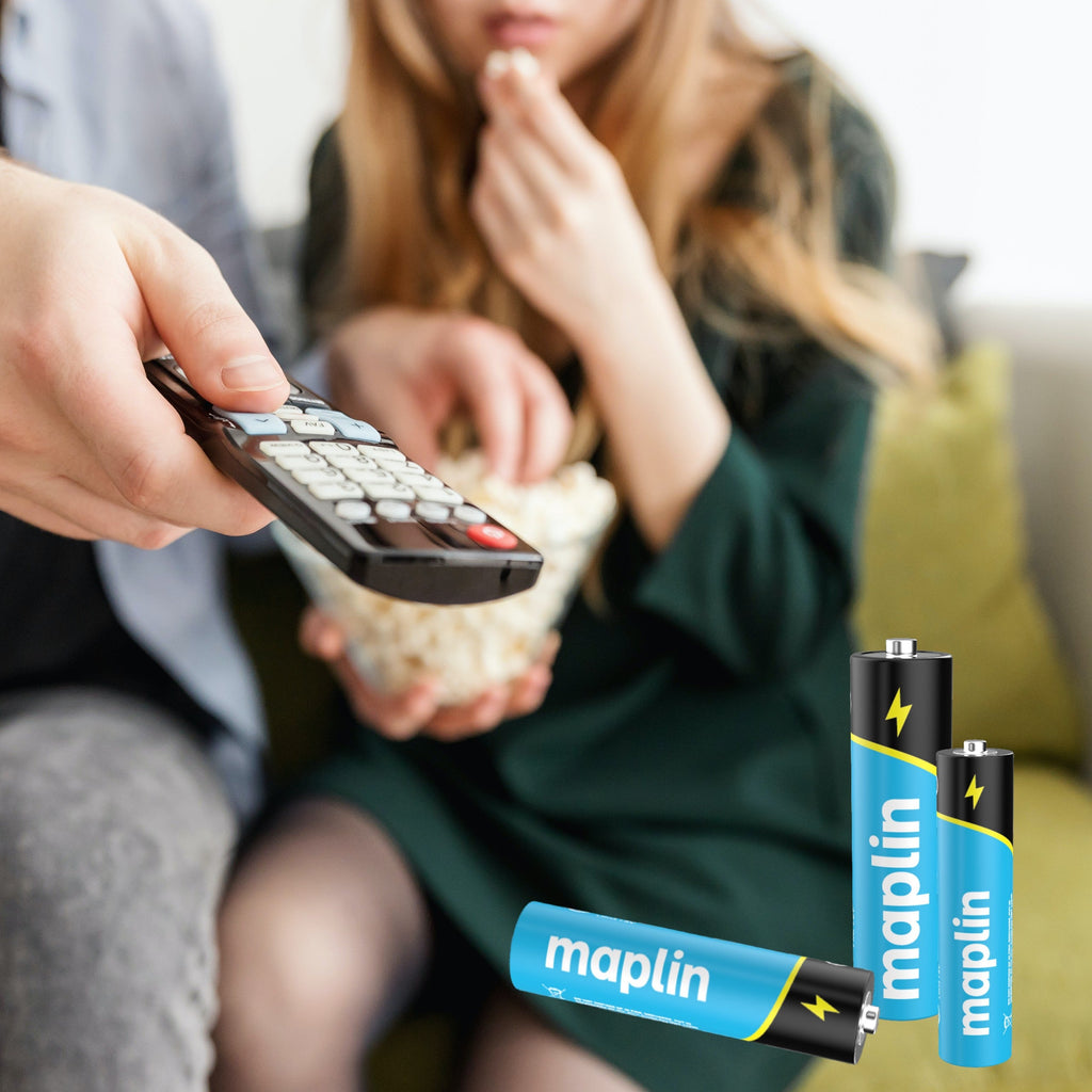 Maplin AAA LR03 1.5V Alkaline Batteries 7 Year Shelf Life High Performance - TOYFACTORY