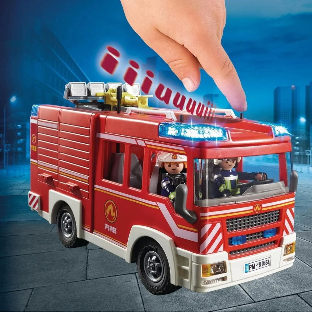 Playmobil City Action Fire Engine with Working Water Cannon 9464