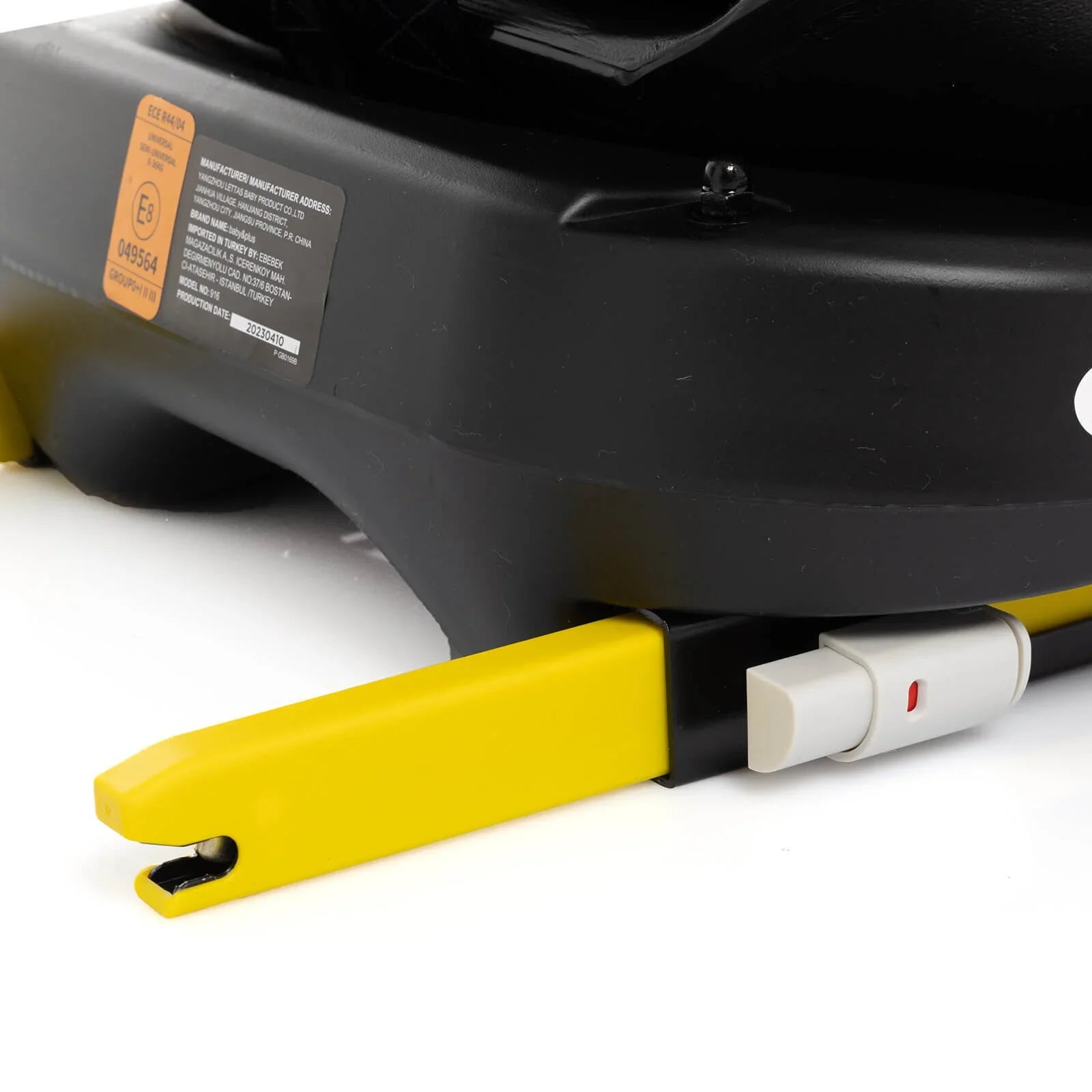 baby plus Orbitfix Group 0+/1/2/3 (Birt to 12 Years) Car Seat - Black - TOYFACTORY