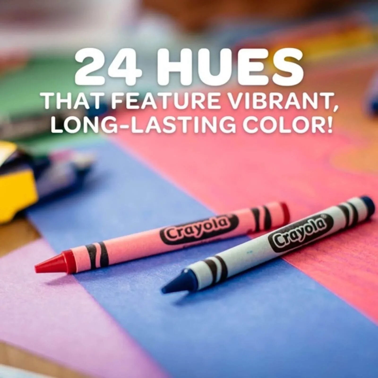 Crayola 24 Eco Crayons - TOYFACTORY