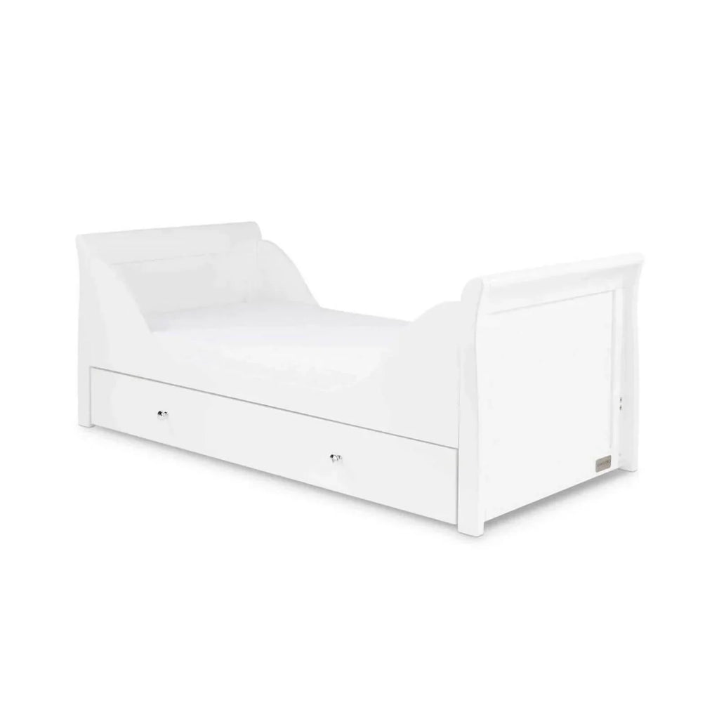 Ickle Bubba Snowdon Classic Cot Bed White - Without Mattress - TOYFACTORY