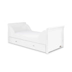 Ickle Bubba Snowdon Classic Cot Bed White - Without Mattress - TOYFACTORY