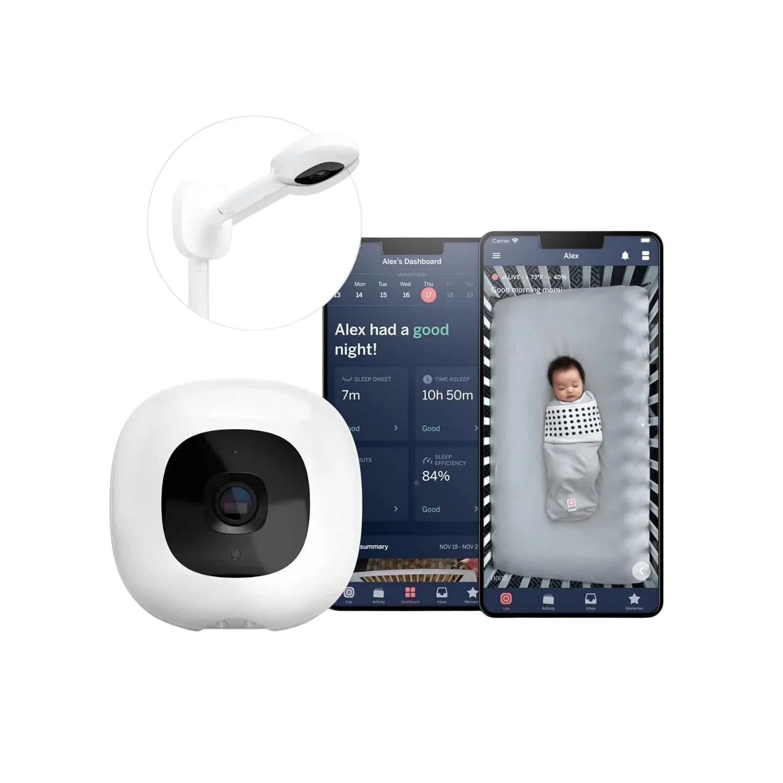 Nanit Pro Baby Monitor & Wall Mount - TOYFACTORY