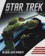 #02 Klingon Bird-of-Prey (B'rel-class) Model Die Cast Ship (Eaglemoss / Star Trek) - TOYFACTORY