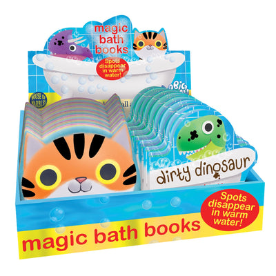 Baby's Magic Bath Book with Disappearing Design - Animal OR Dinosaur
