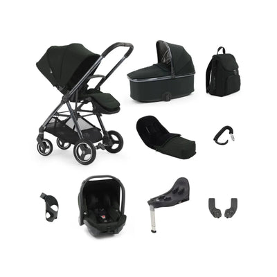 Oyster Gravity+ Stroller Bundle 9 pcs - Black Olive