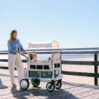 Wonderfold VW2 Volkswagen Stroller Wagon - Green