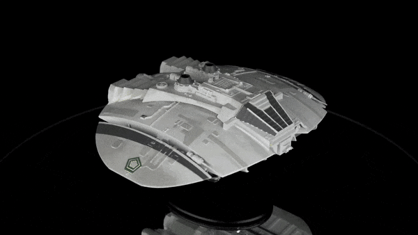 #09 Classic Cylon Raider (TOS) Diecast Model Ship (Battlestar Galactica: The Official Ships Collection) - TOYFACTORY