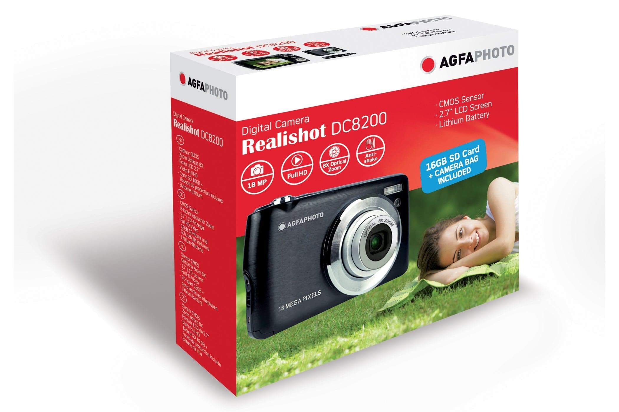 Agfa Photo Realishot DC8200 Compact Digital Camera - TOYFACTORY