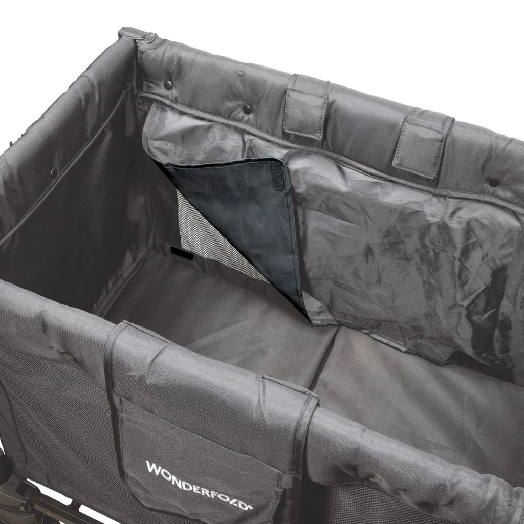 Wonderfold W4 Luxe Pro Stroller Wagon - Charcoal Grey