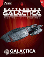 #23 Battlestar Galactica (Blood & Chrome) Model Diecast Ship (Eaglemoss / Battlestar Galactica) - TOYFACTORY