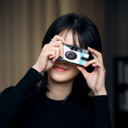 Praktica Single Use Disposable Colour Film Camera with Flash - Blue - TOYFACTORY