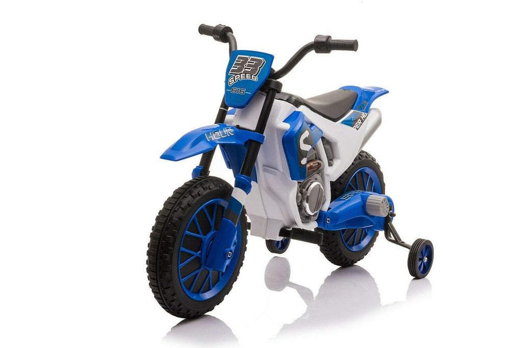 Kids 12v Electric Motorbike with Stabilisers - XMX616 Model