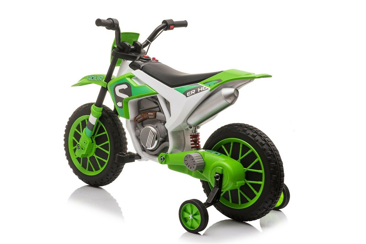 Kids 12v Electric Motorbike with Stabilisers - XMX616 Model