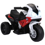Electric Kids Ride on Motorcycle BMW Liscensed w/ Headlights Music Red - TOYFACTORY