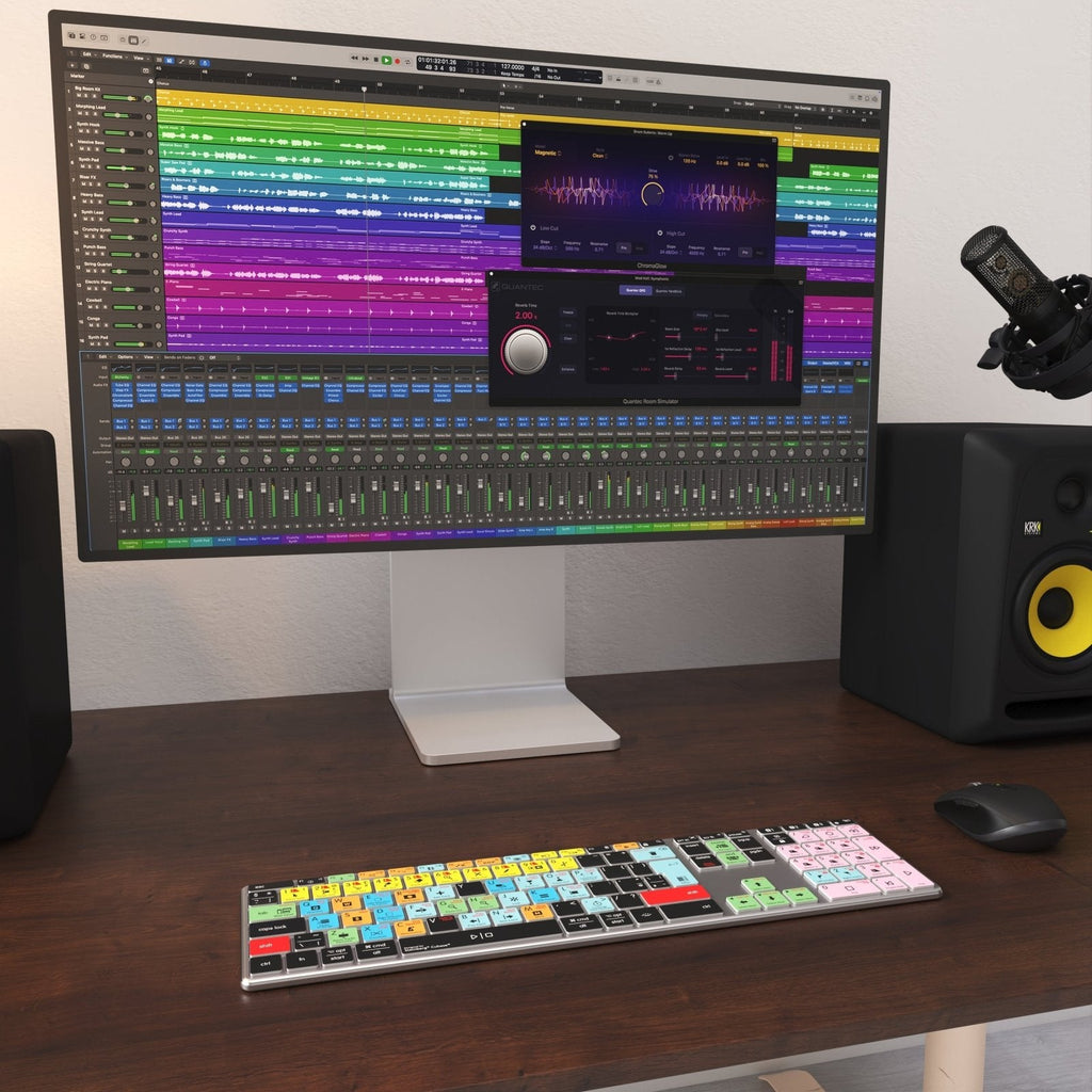 NEW Cubase Compatible Keyboard | Backlit & Wireless | Mac & PC - TOYFACTORY