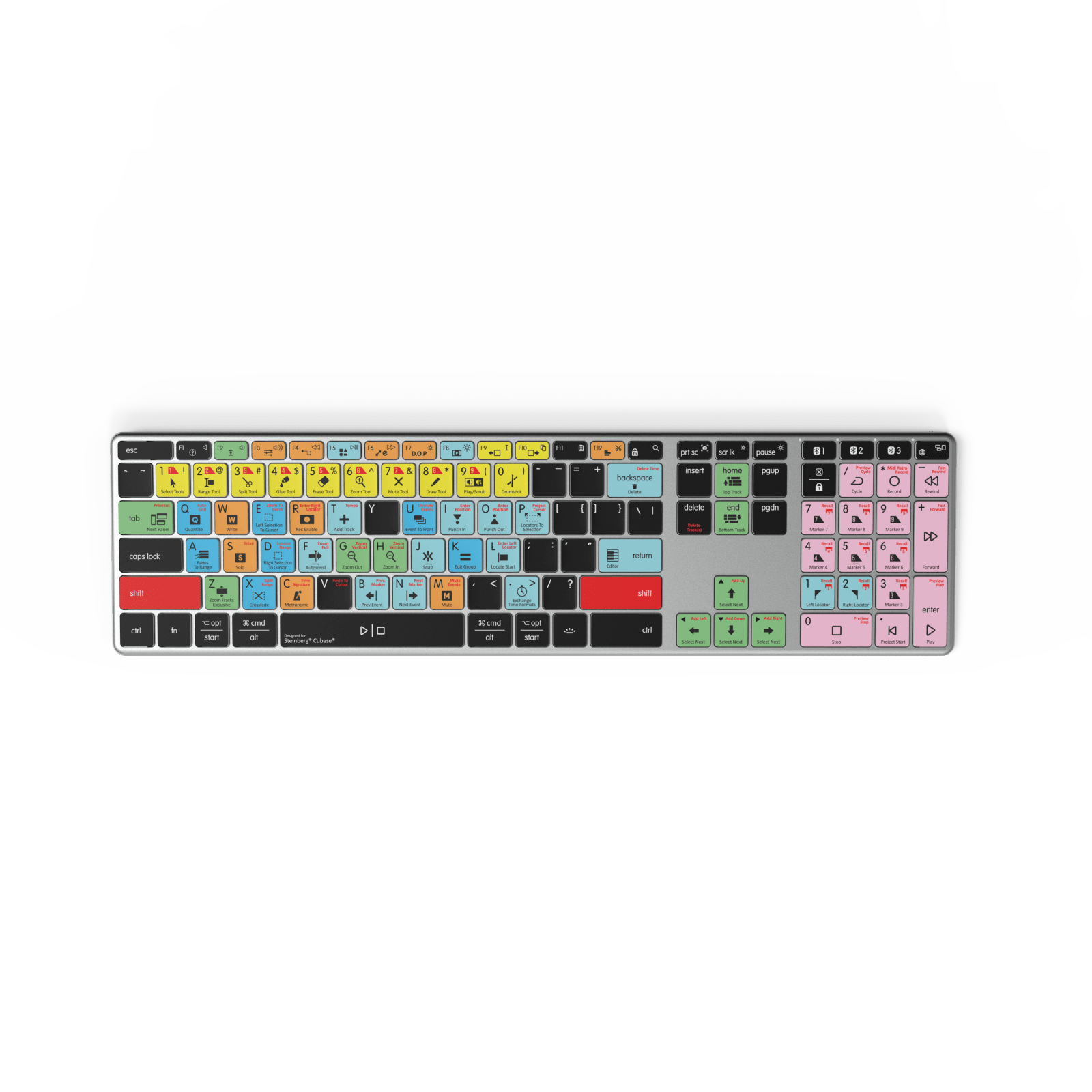 NEW Cubase Compatible Keyboard | Backlit & Wireless | Mac & PC - TOYFACTORY