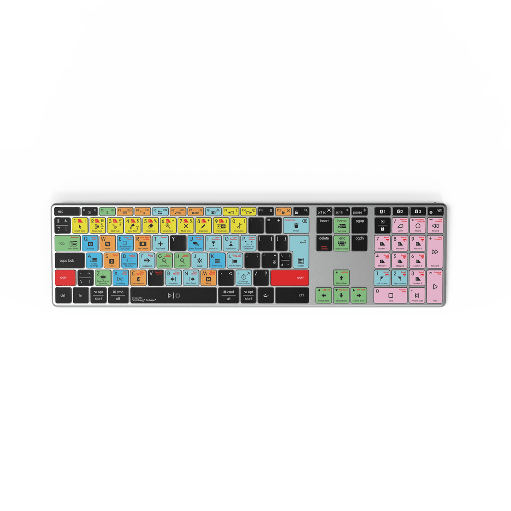 NEW Cubase Compatible Keyboard | Backlit & Wireless | Mac & PC - TOYFACTORY