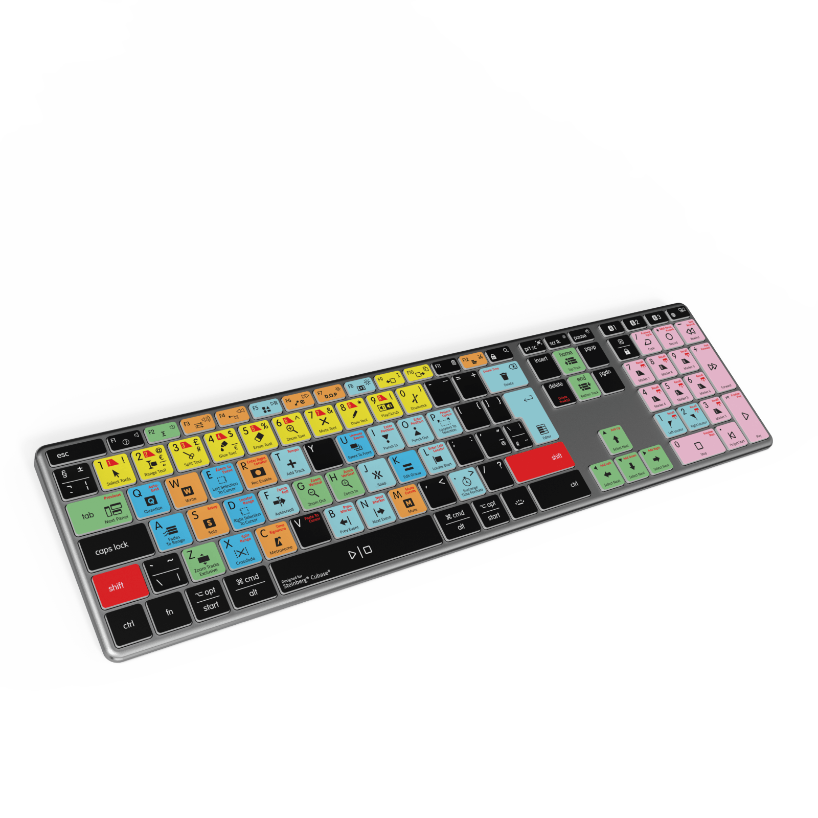 NEW Cubase Compatible Keyboard | Backlit & Wireless | Mac & PC - TOYFACTORY