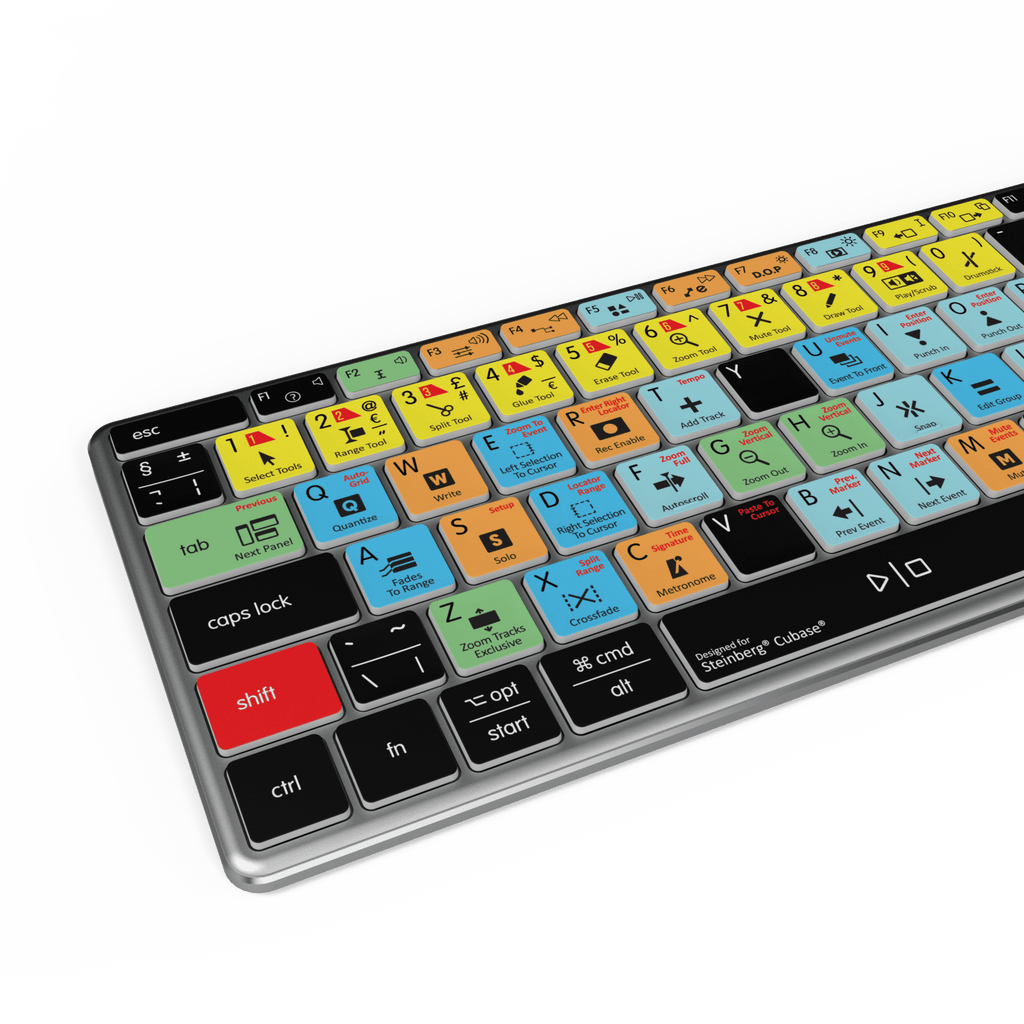 NEW Cubase Compatible Keyboard | Backlit & Wireless | Mac & PC - TOYFACTORY