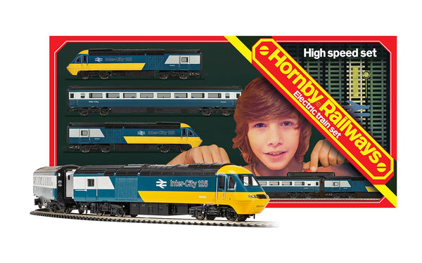 Hornby R1289M BR Intercity 125 High Speed Retro Train Set