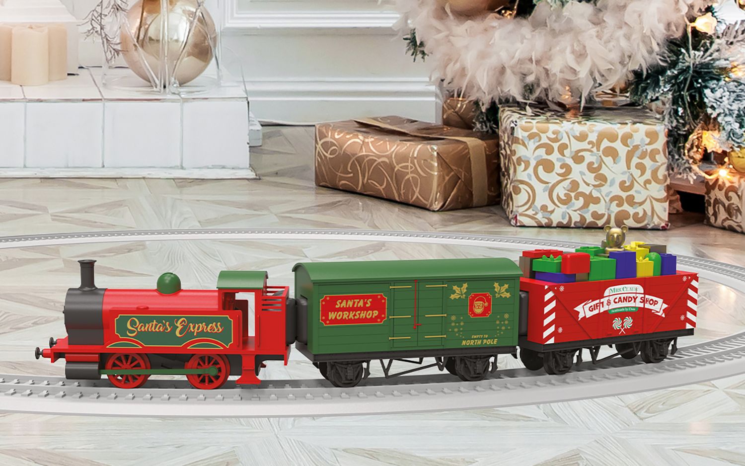 Hornby R9363M Santa's Express Train Set (Rechargeable Battery)