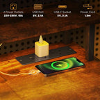 HOMCOM Computer Desk Reversible Home Office Desk with Storage Rustic Brown - TOYFACTORY