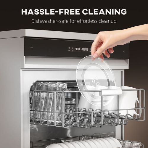 HOMCOM 23L Digital Microwave Oven with Auto Cook, 10 Levels, Eco Mode - TOYFACTORY