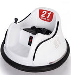 Kids ride-on Waltzer spinning car by Electric Ride On Cars, featuring colorful spinning wheels and a fun ride for children.