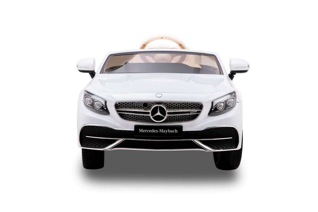 Kids Mercedes Maybach Ride on Electric Car in White